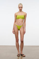 SISLEY BIKINI BOTTOM | CITRON STUDS