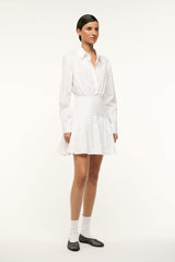 ROCCO MINI DRESS | WHITE