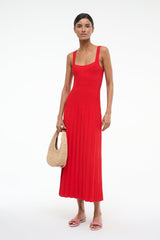 ELLISON DRESS | RED ROSE