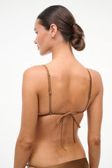 ALEXIS BIKINI TOP | BRONZE