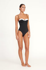 MAEVE ONE PIECE | BLACK WHITE