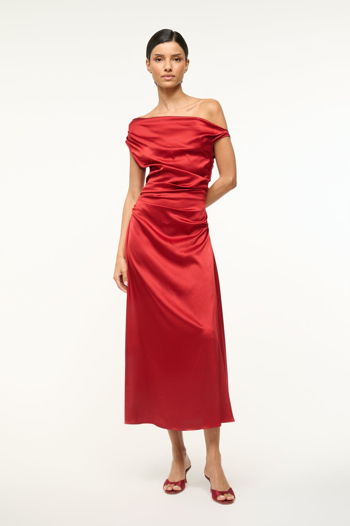 PHARE SILK DRESS | ROUGE