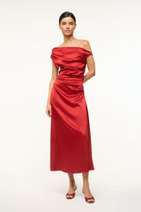 PHARE SILK DRESS | ROUGE