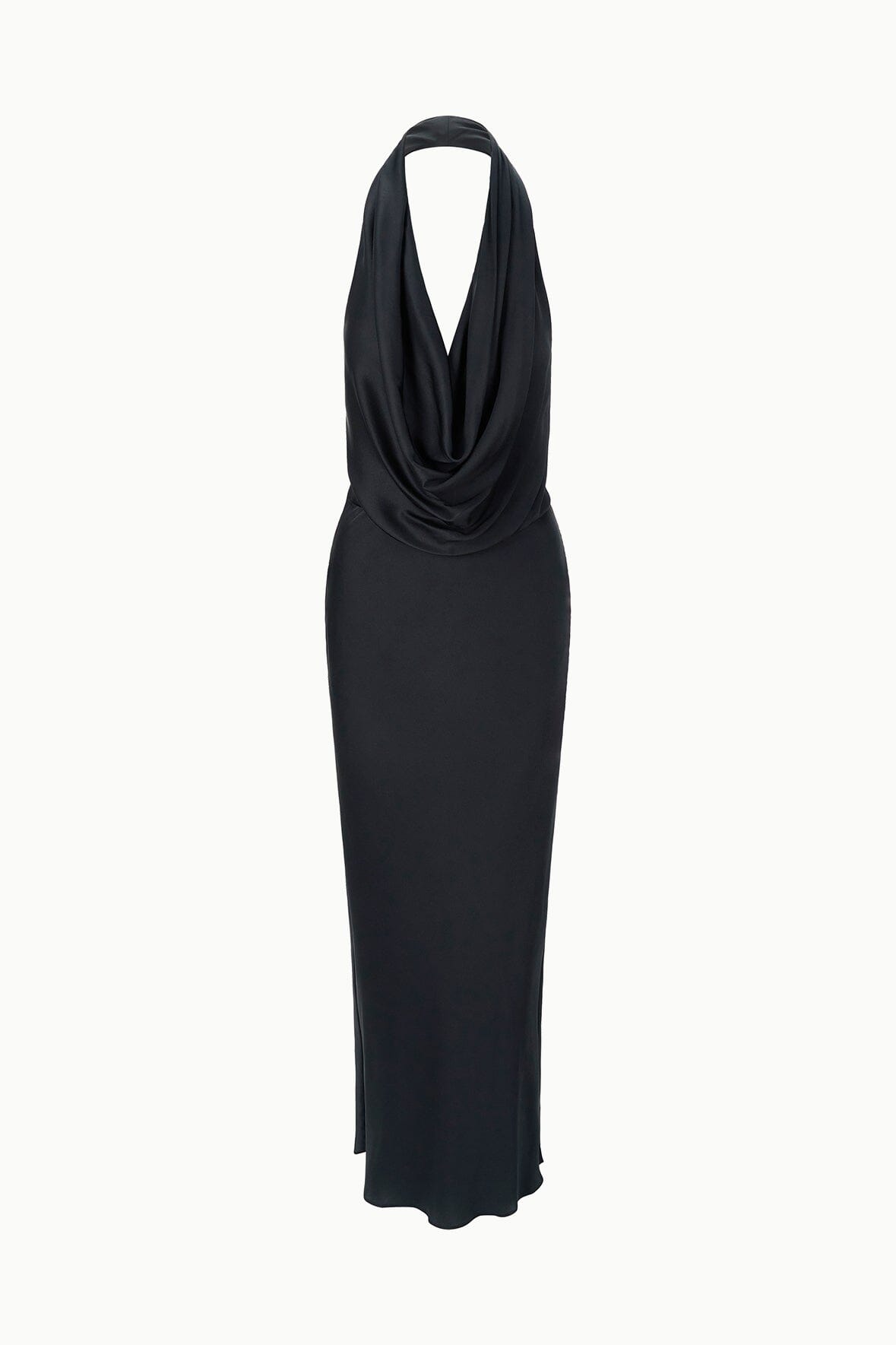POPPI SILK DRESS | BLACK